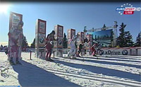 Eurosport - FIS Weltcup Sik-Langlauf in Rogla / Slowenien - Finale Frauen - 2001